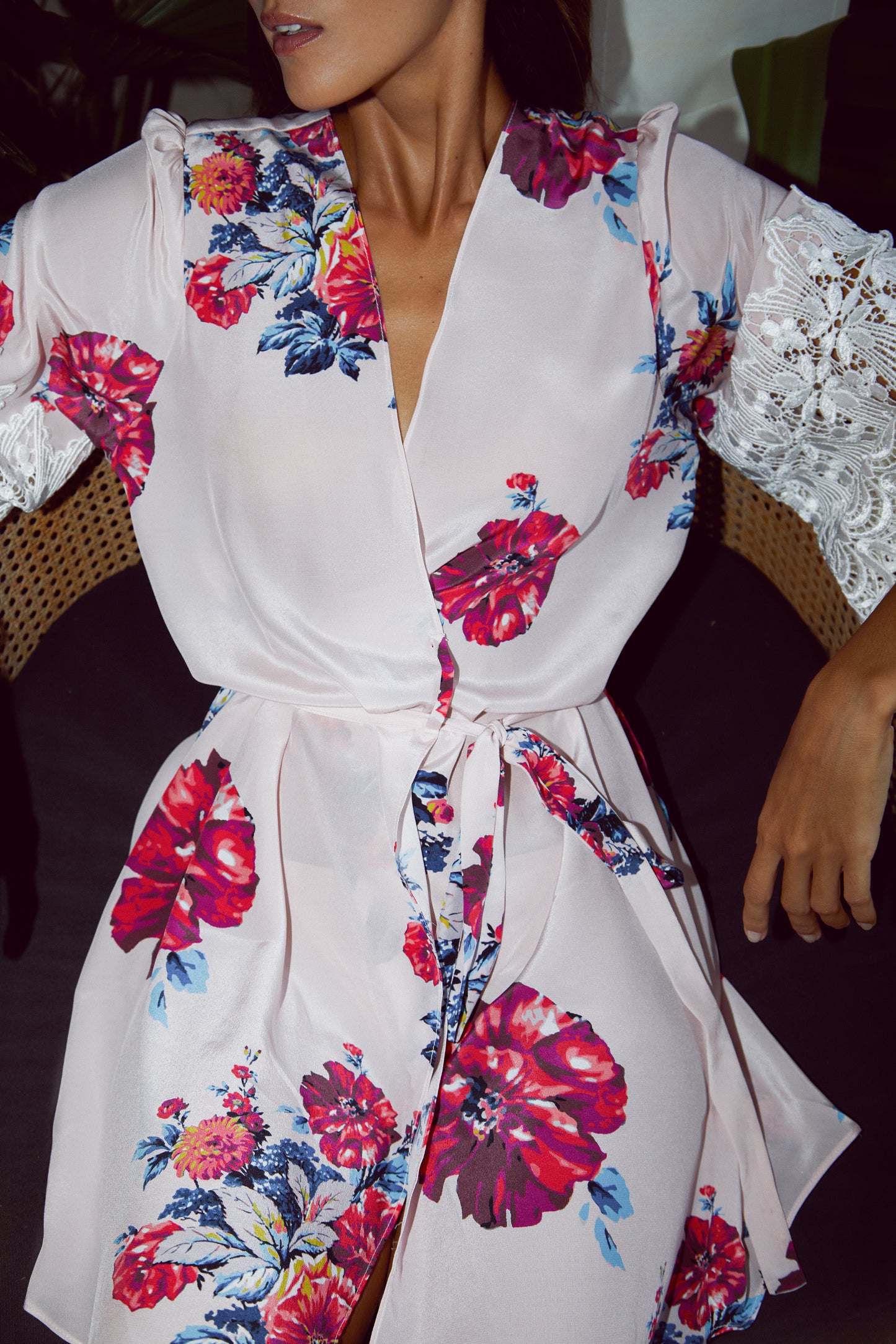 Robe No.1 in Rose Print