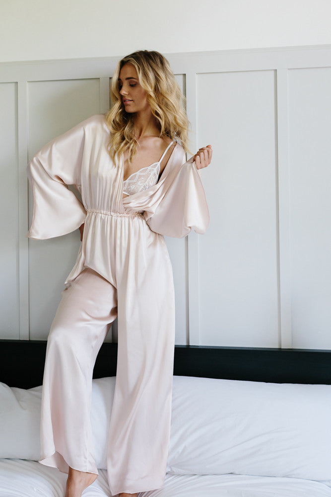 The Dawn Jumpsuit in Honey
