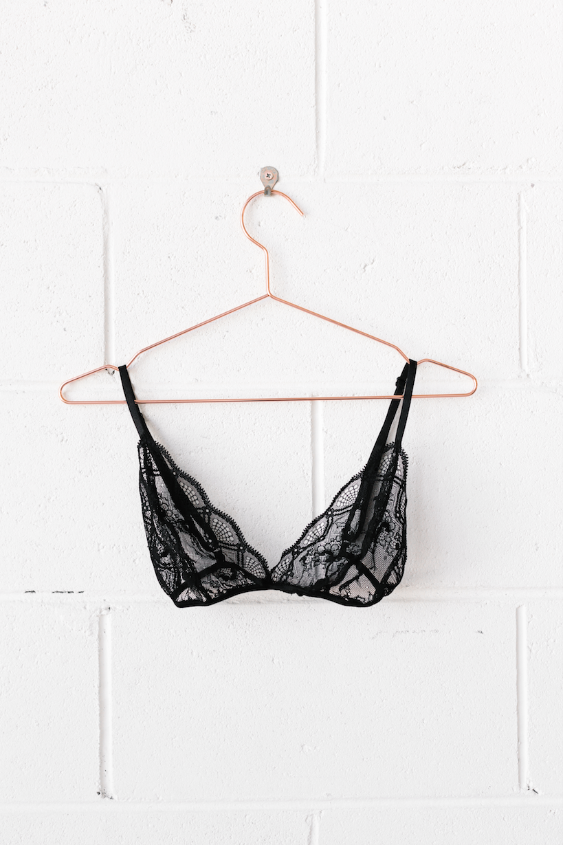 Ethereal Bralette in Black